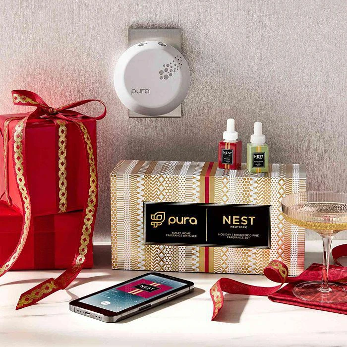 商品NEST New York|Festive Pura Smart Home Fragrance Diffuser Set,价格¥477,第2张图片详细描述