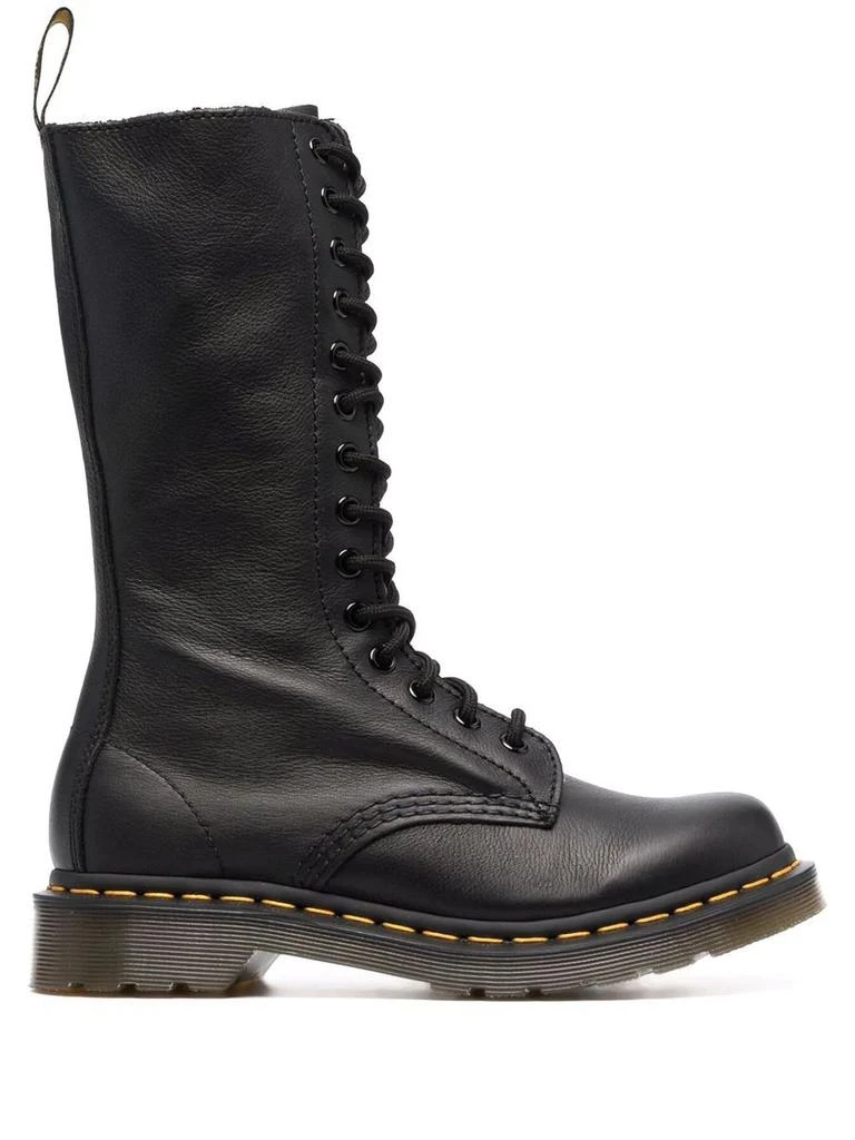 商品Dr. Martens|Dr. Martens Black Leather Boots,价格¥1588,第1张图片