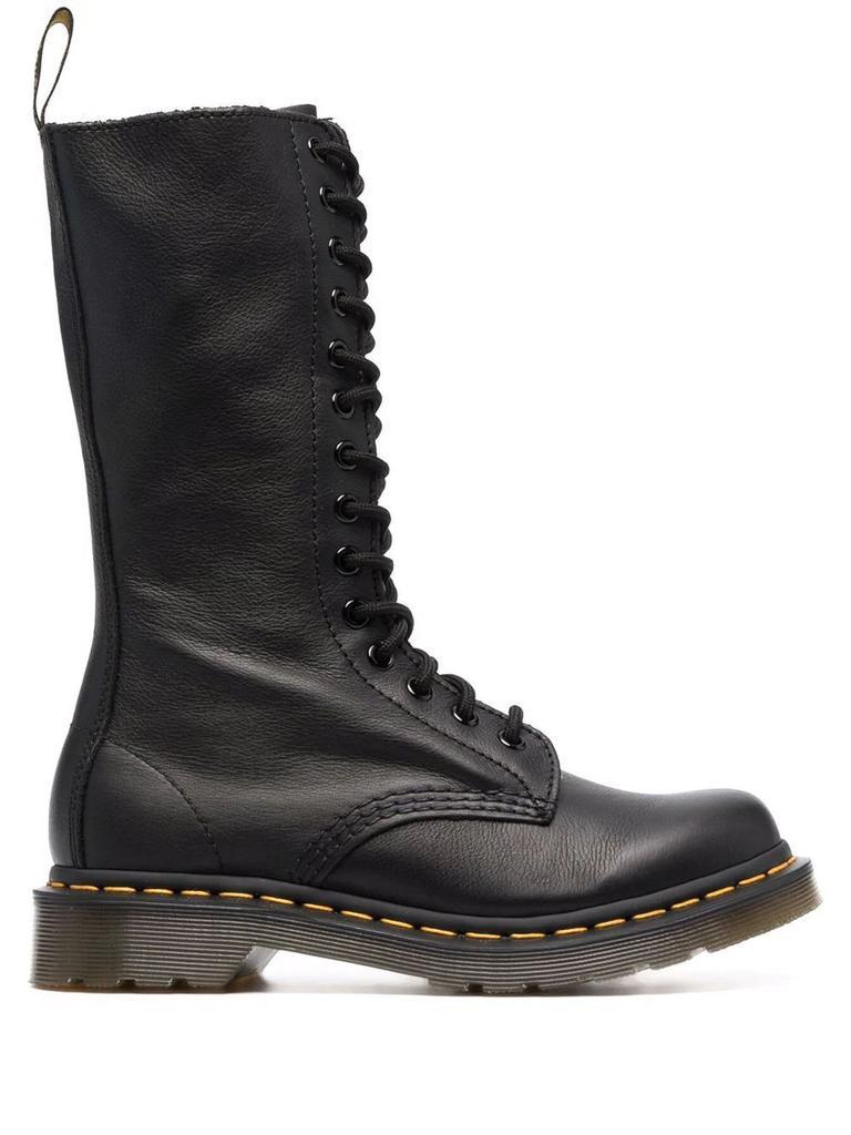商品Dr. Martens|Dr. Martens Black Leather Boots,价格¥1858,第1张图片