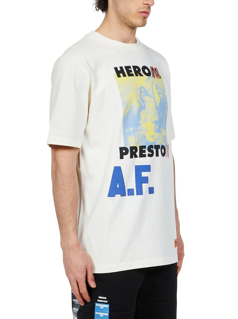 商品Heron Preston|Heron Preston T-shirts and Polos Beige,价格¥1395,第4张图片详细描述