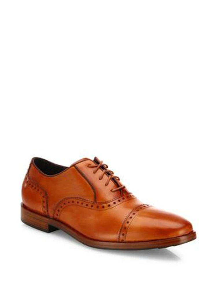 商品Cole Haan|Brogue Leather Oxfords,价格¥2123,第1张图片