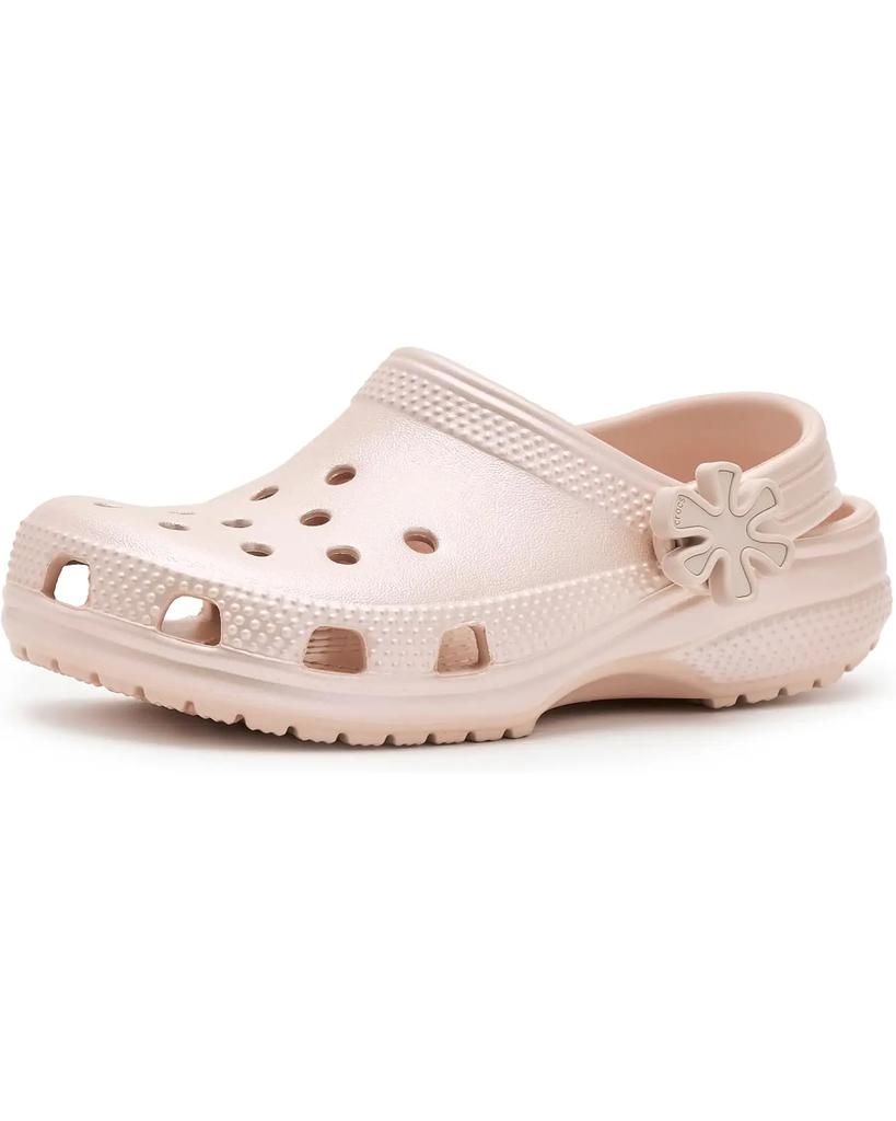 Kids Crocs Kids Classic Pearl Shine Clogs image 2