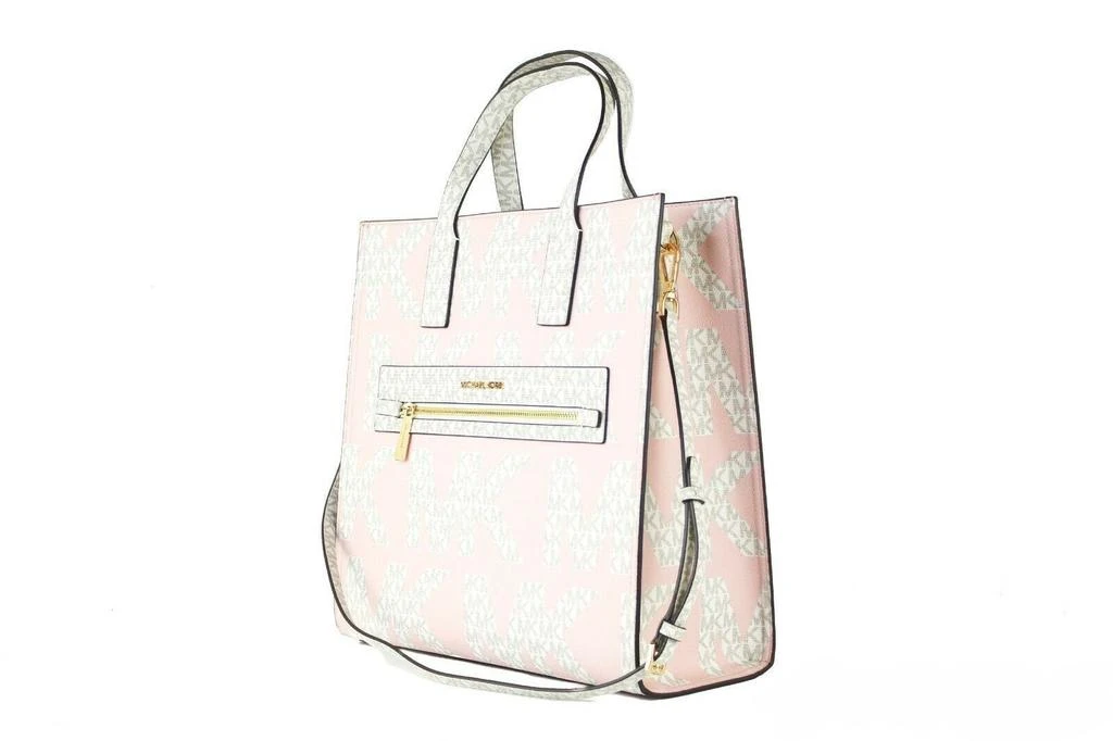 商品Michael Kors|Michael Kors Kenly Large Leather Graphic Logo NS Tote Handbag,价格¥2279,第2张图片详细描述