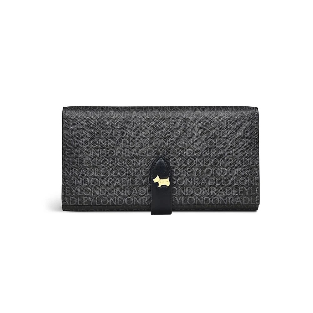 商品Radley|Women's Arlington Court Signature Logo Flap Over Wallet,价格¥527,第1张图片