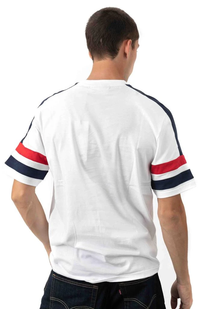 商品Fila|Juan T-Shirt - White/Peacoat/Red,价格¥89,第3张图片详细描述