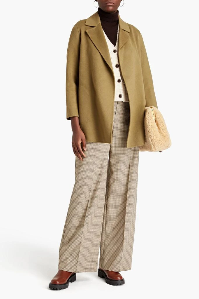 商品Theory|Clairene wool and cashmere-blend felt coat,价格¥1976,第2张图片详细描述