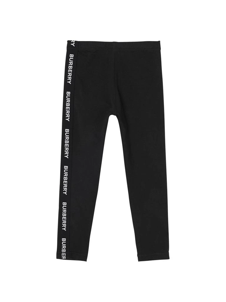 商品Burberry|Logo Bands Cotton Jersey Leggings,价格¥847,第3张图片详细描述