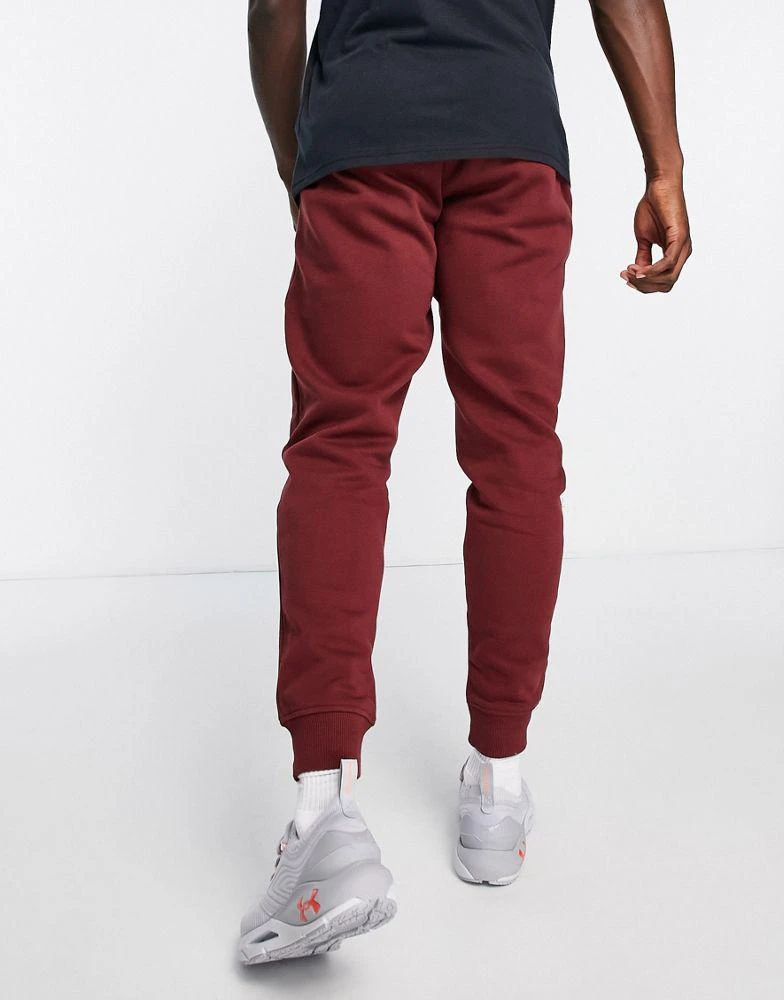 商品Under Armour|Under Armour Training Rival fleece joggers in burgundy,价格¥196,第2张图片详细描述