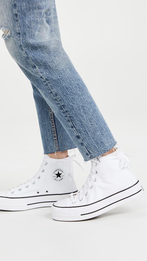 靴 CONVERSE ALL STAR LIFTED HI CONVERSE ALL STAR LIFTED KNEE-HI 31310210 Black White | eBay