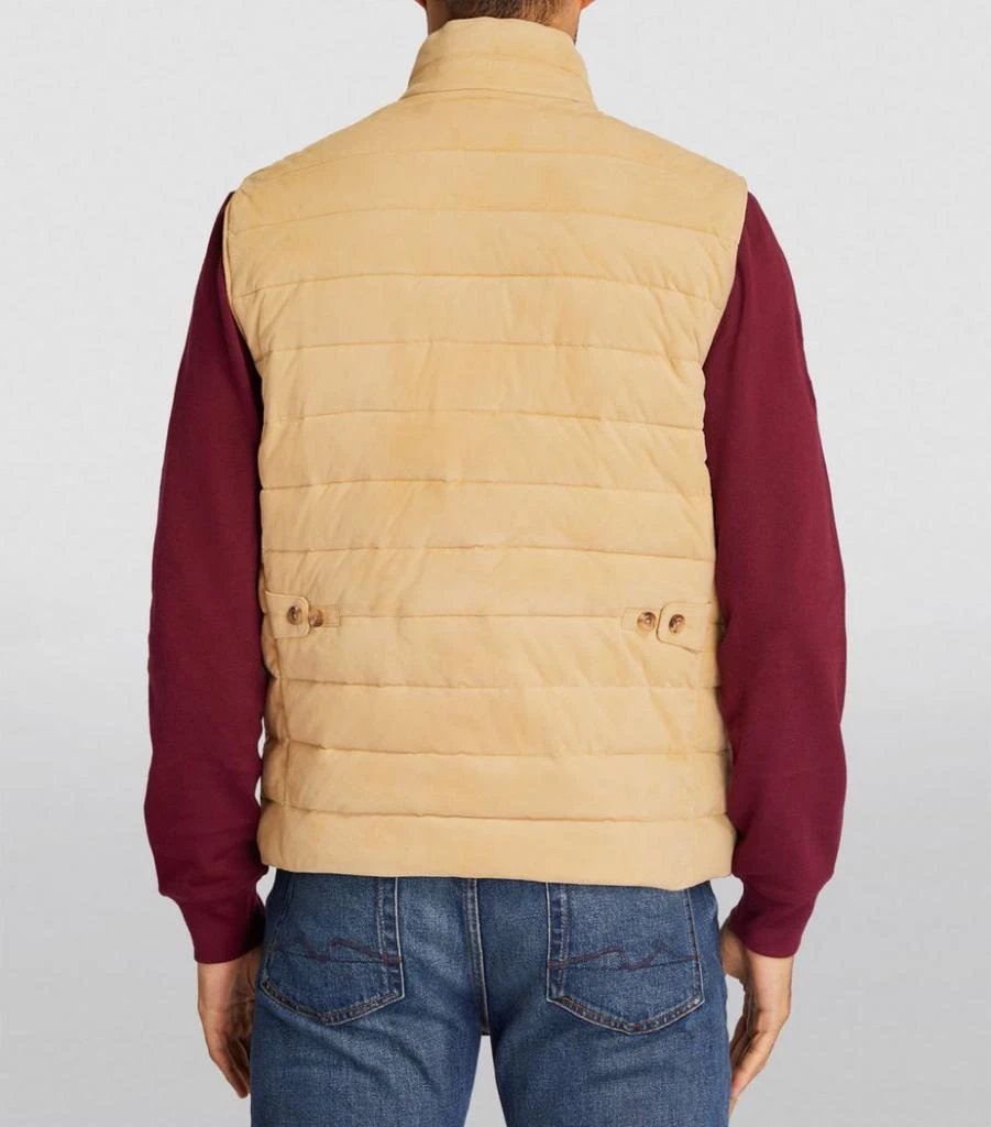 商品Ralph Lauren|Suede Padded Gilet,价格¥7141,第4张图片详细描述