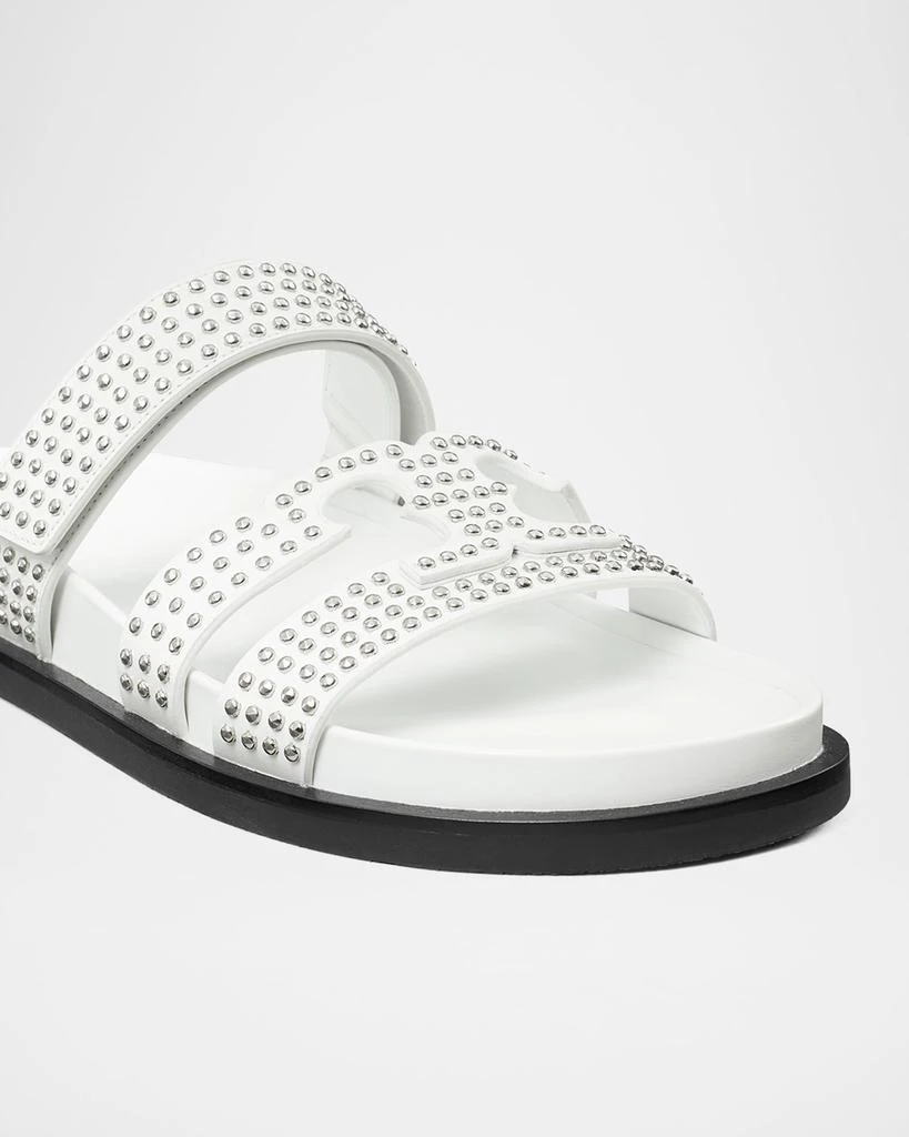 商品Tory Burch|Ines Leather Triple-Band Sport Slide Sandals,价格¥1882,第2张图片详细描述