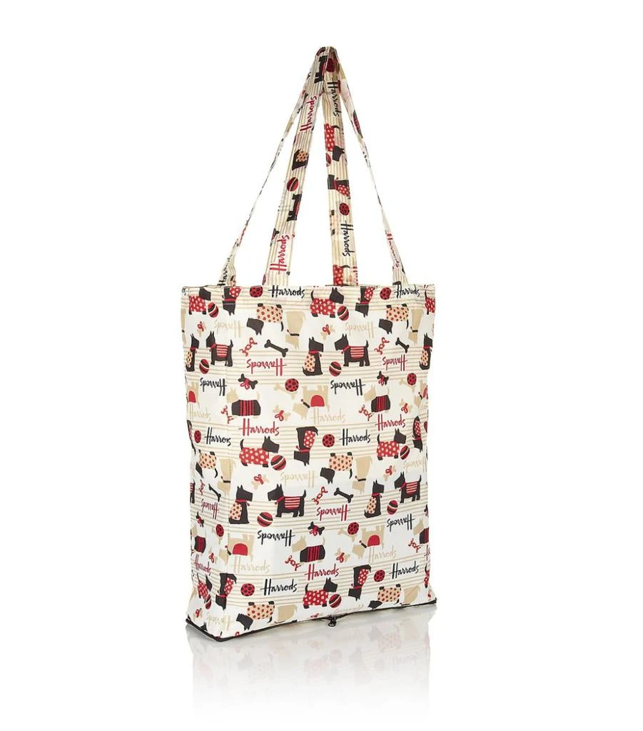 商品Harrods|Scottie Dog Foldaway Shopping Bag,价格¥103,第2张图片详细描述