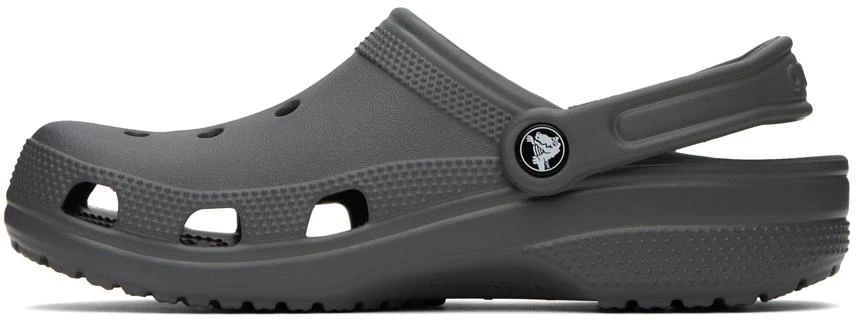 商品Crocs|Gray Classic Clogs,价格¥244,第3张图片详细描述