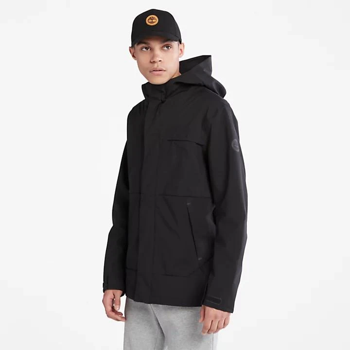 商品Timberland|Water-Repellent Hooded Jacket for Men in Black,价格¥1321,第1张图片