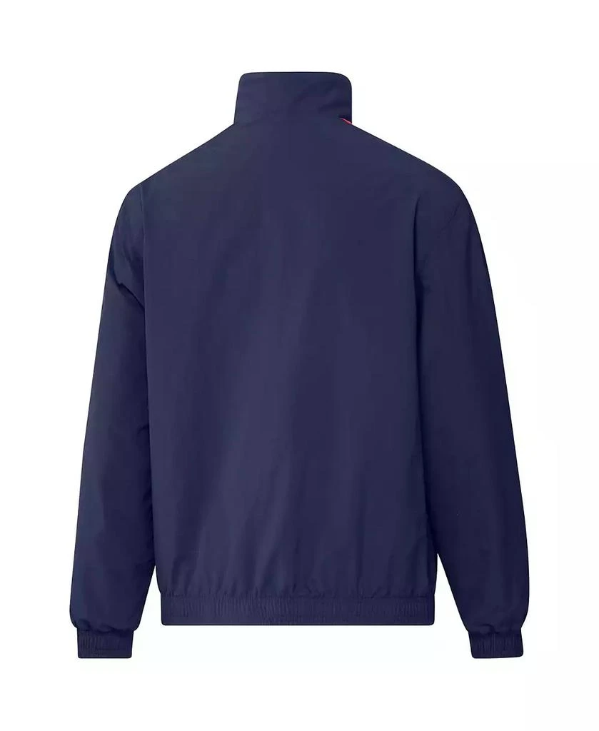 商品Adidas|Men's Navy and Light Blue Chicago Fire 2023 On-Field Anthem Full-Zip Reversible Team Jacket,价格¥823,第3张图片详细描述