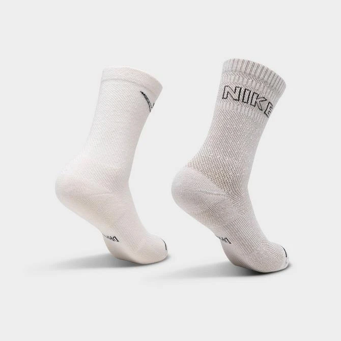 商品NIKE|Nike Everyday Plus Undyed Cushioned Crew Socks (2-Pack),价格¥178,第2张图片详细描述