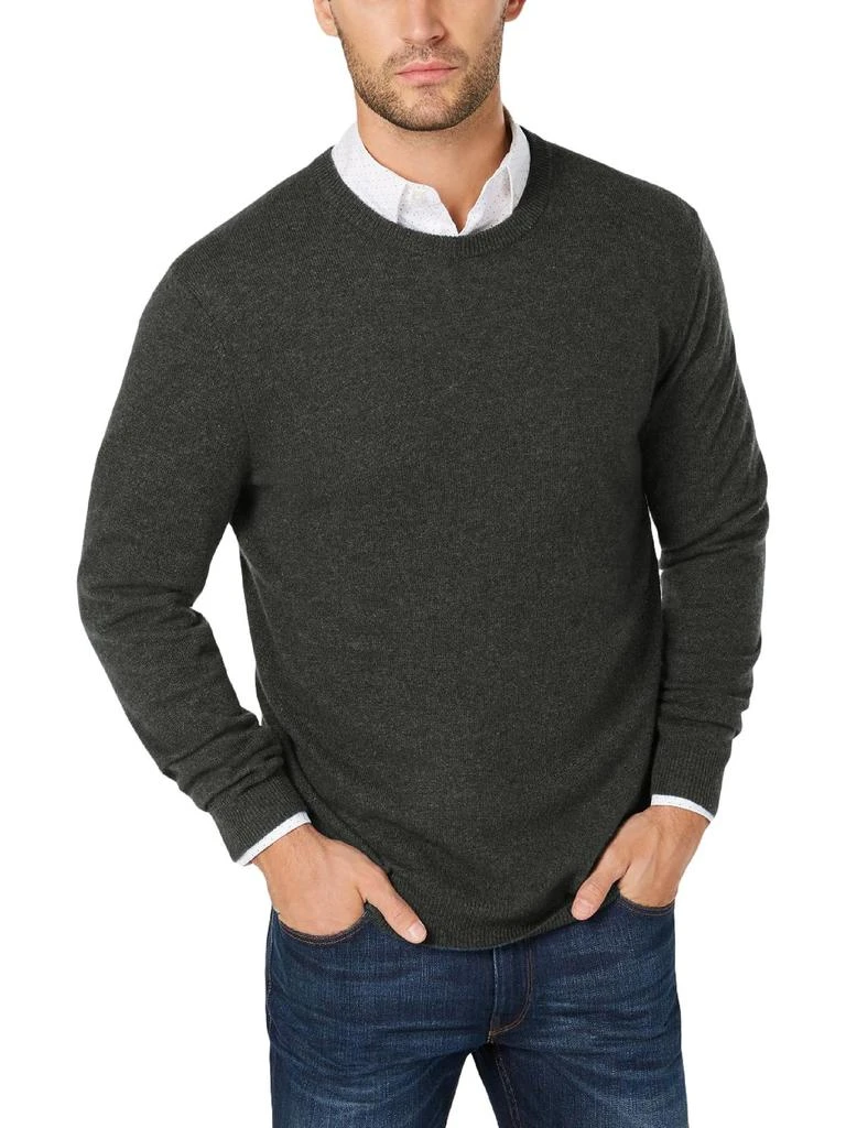商品Club Room|Mens Cashmere Knit Crewneck Sweater,价格¥354,第1张图片详细描述