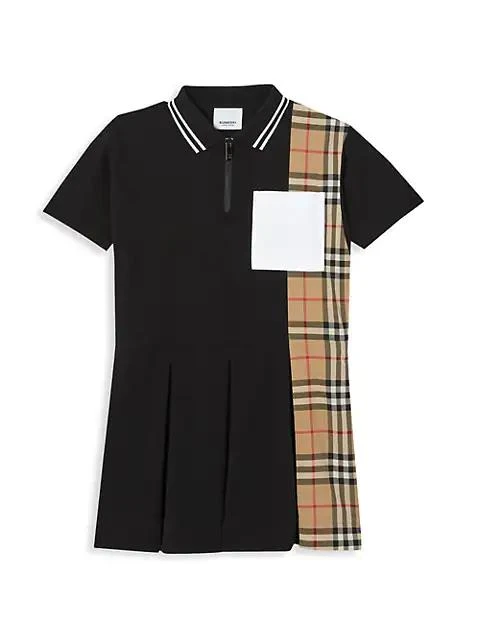 商品Burberry|Little Girl's & Girl's Serena Polo 衫 儿童连衣裙 ,价格¥1500,第1张图片