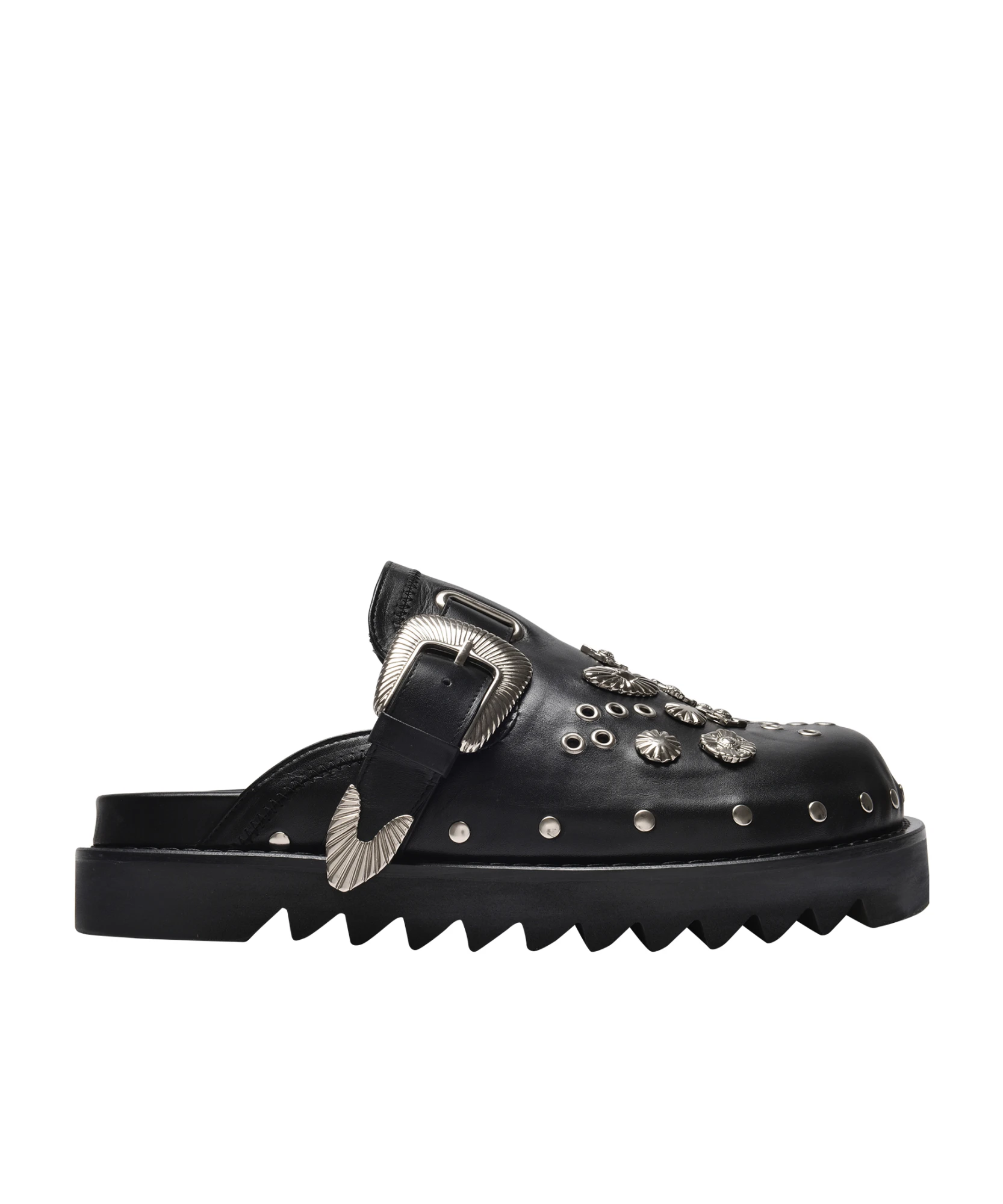 商品【商品预售7天】 Toga Virilis|Toga Virilis 男士凉鞋 FTVRM106609009BLACK 黑色,价格¥3370,第1张图片