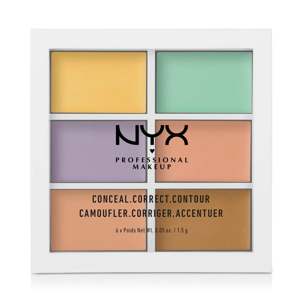 商品NYX Professional Makeup|6色遮瑕盘,价格¥90,第1张图片
