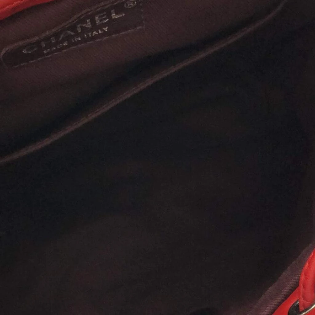 Chanel Red Shearling and Leather Paris-Hamburg Backpack 商品