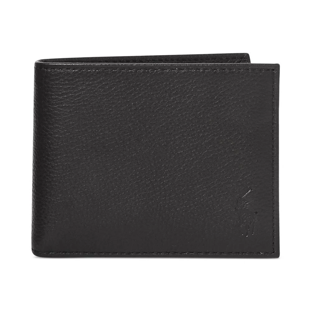 商品Ralph Lauren|Men's Pebbled Leather Passcase,价格¥736,第1张图片详细描述