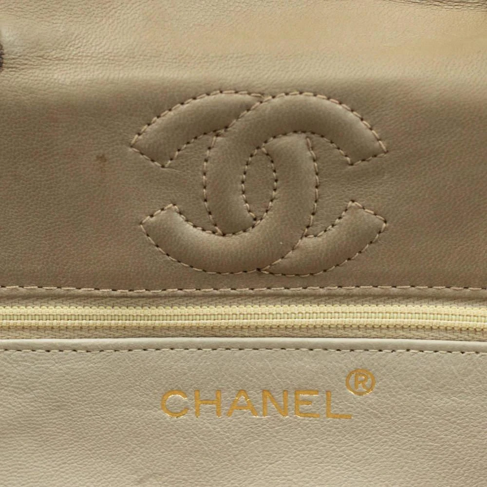 CHANEL Vintage Shoulder bag in Beige Leather 商品