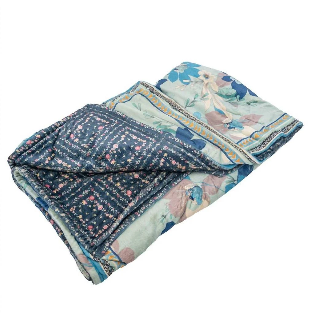 商品Johnny Was|Tivoli Cozy Blanket in Multicolor,价格¥1478,第3张图片详细描述