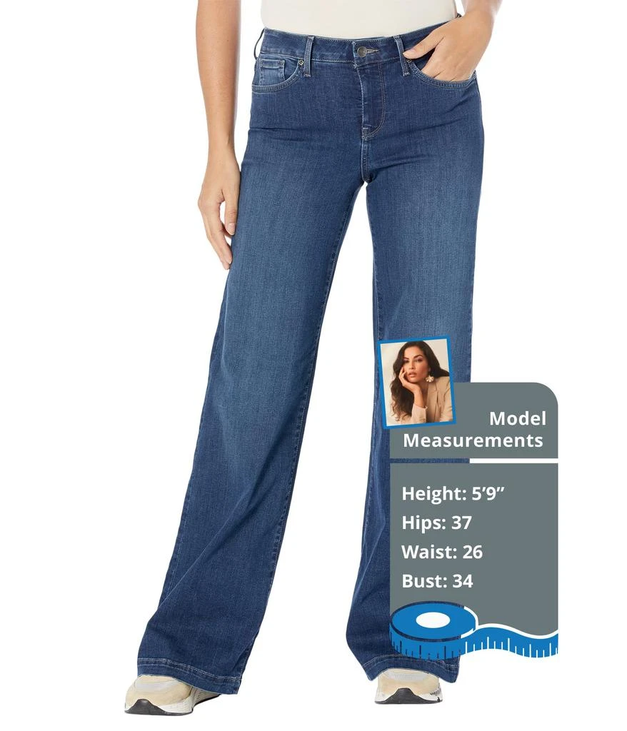商品NYDJ|Teresa Wide Leg in Crockett,价格¥894,第2张图片详细描述