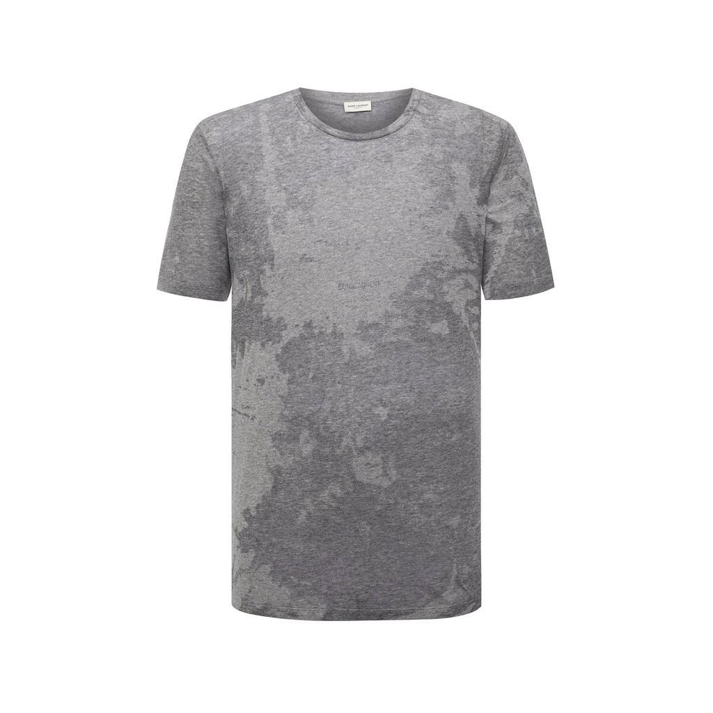 商品Yves Saint Laurent|Saint Laurent Logo Cotton T-Shirt,价格¥2034,第1张图片