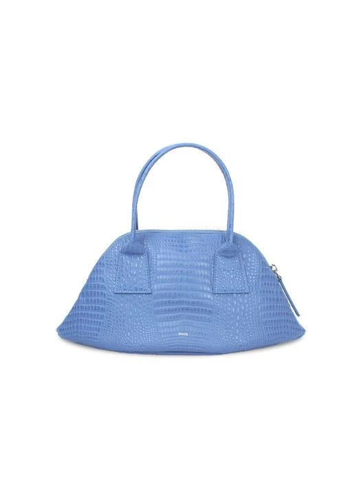 商品RHOS|Clam Tote Bag - Croco Blue,价格¥902,第3张图片详细描述