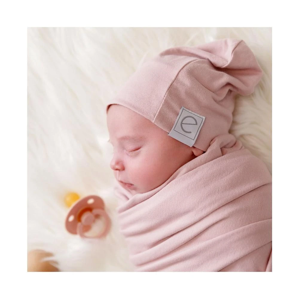 Jersey Cotton Swaddle Blankets with Baby Hat 商品