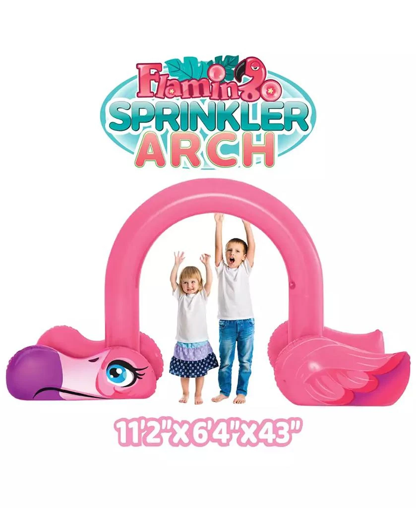 商品Splash Buddies|Inflatable Flamingo Arch Sprinkler,价格¥255,第2张图片详细描述