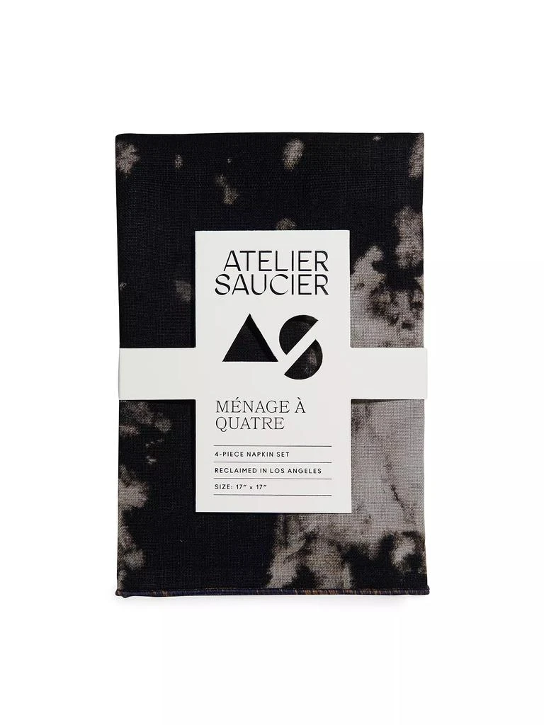 商品Atelier Saucier|After Dark Napkin 4-Piece Set,价格¥657,第1张图片