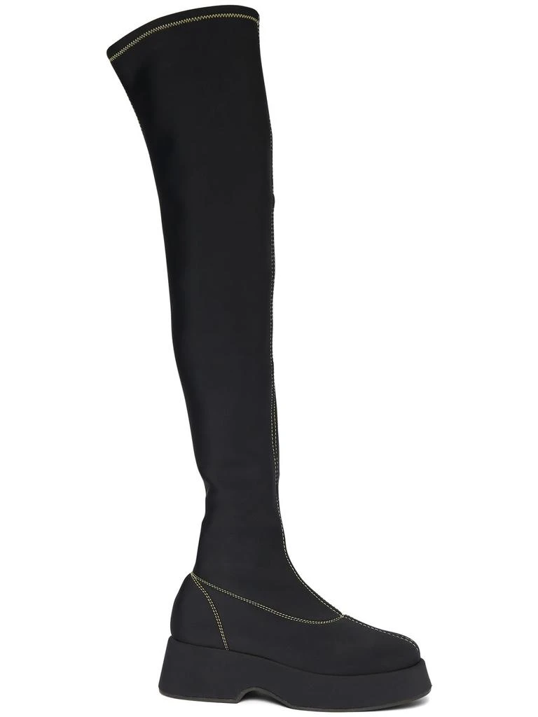 商品Ganni|55mm Stretch Over-the-knee Boots,价格¥1911,第1张图片