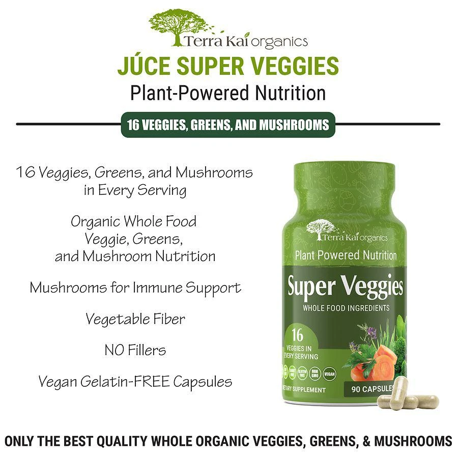 商品JUCE|Super Veggies Capsules,价格¥249,第3张图片详细描述