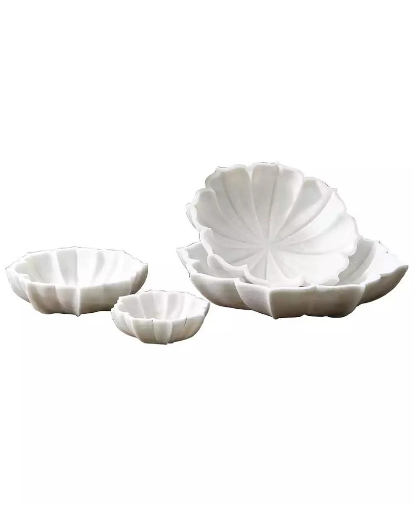 商品Global Views|Marble Petal Bowl Large,价格¥1947,第1张图片