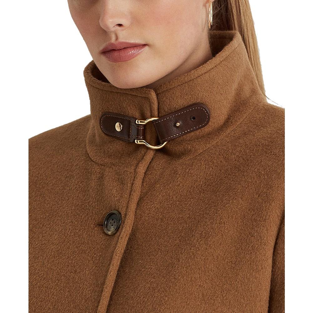 Women's Buckle-Collar Coat, Created for Macy's商品第4张图片规格展示