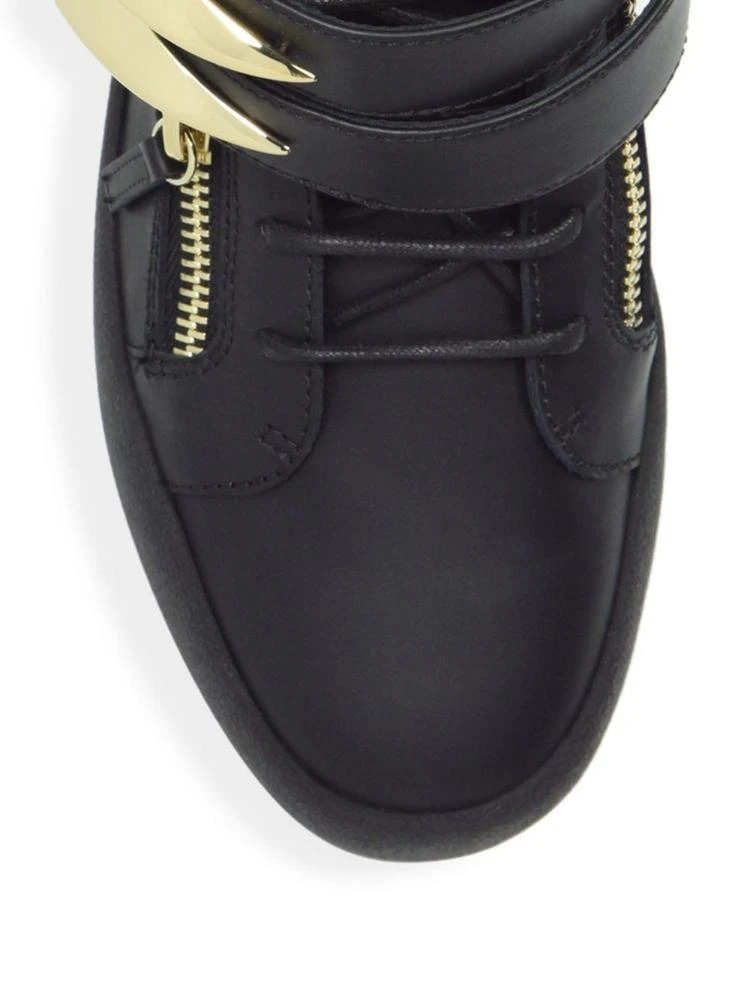 商品Giuseppe Zanotti|Mid-Top Double Strap Sneakers,价格¥4477,第3张图片详细描述