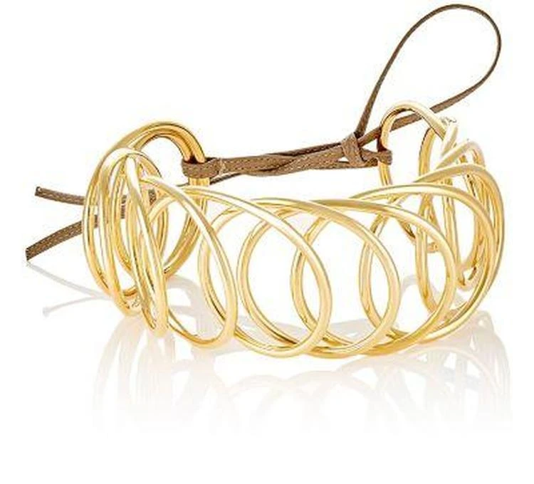 商品Loewe|Gold Wire Choker,价格¥6324,第1张图片