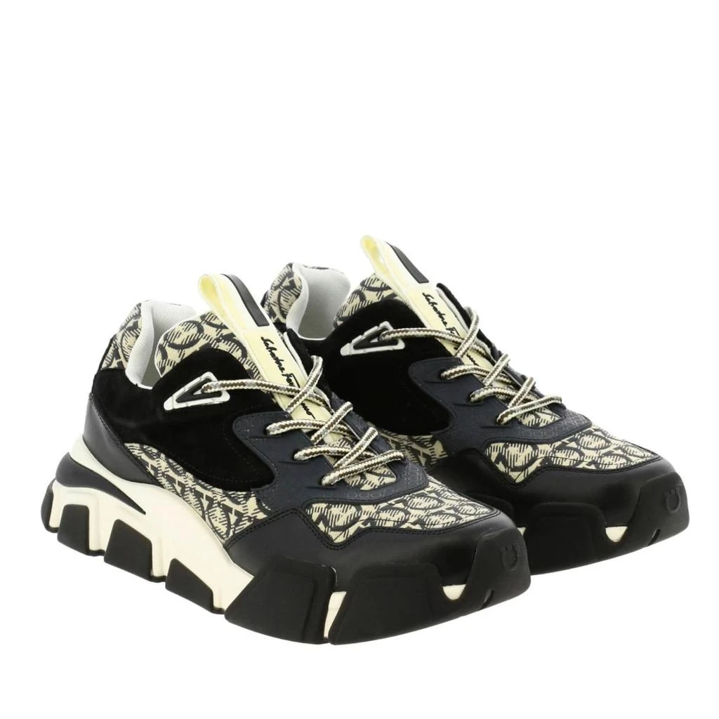 商品Salvatore Ferragamo|Salvatore Ferragamo Suede Booster Sneakers,价格¥4266,第2张图片详细描述