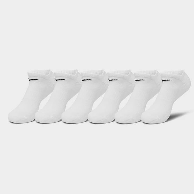 商品NIKE|Nike Everyday Cushioned Training No-Show Socks (6-Pack),价格¥181,第1张图片