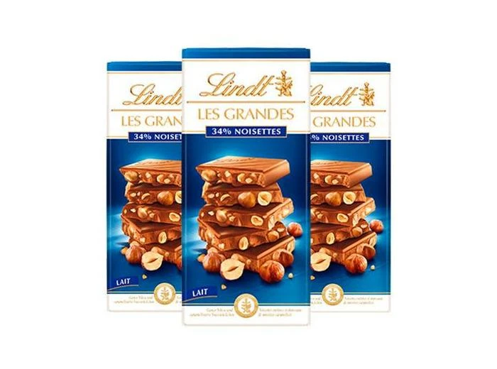 商品LINDT|Trilogie Lindt Les Grandes Lait Noisettes,价格¥122,第1张图片