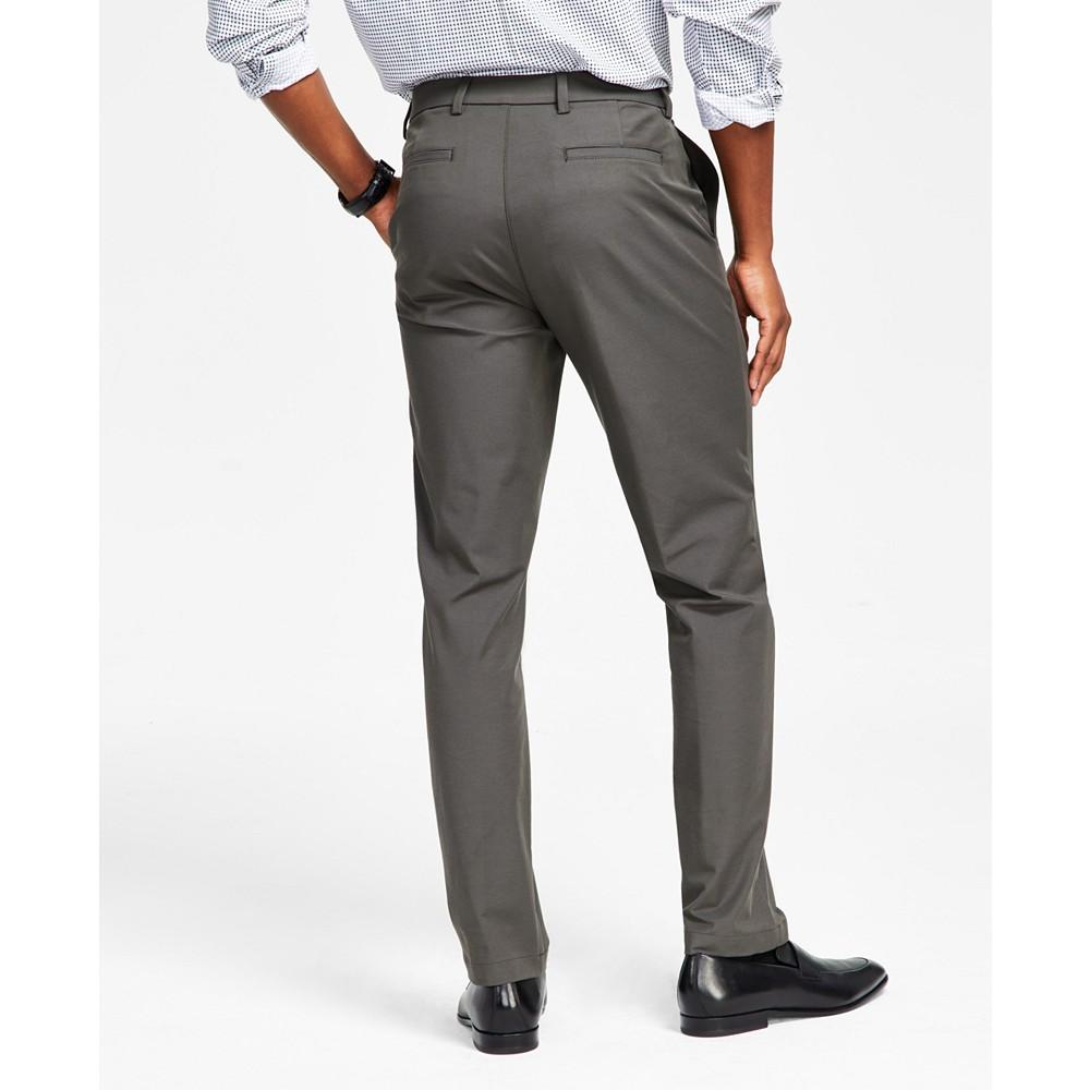 Men's Classic-Fit Cotton Stretch Performance Dress Pants商品第2张图片规格展示