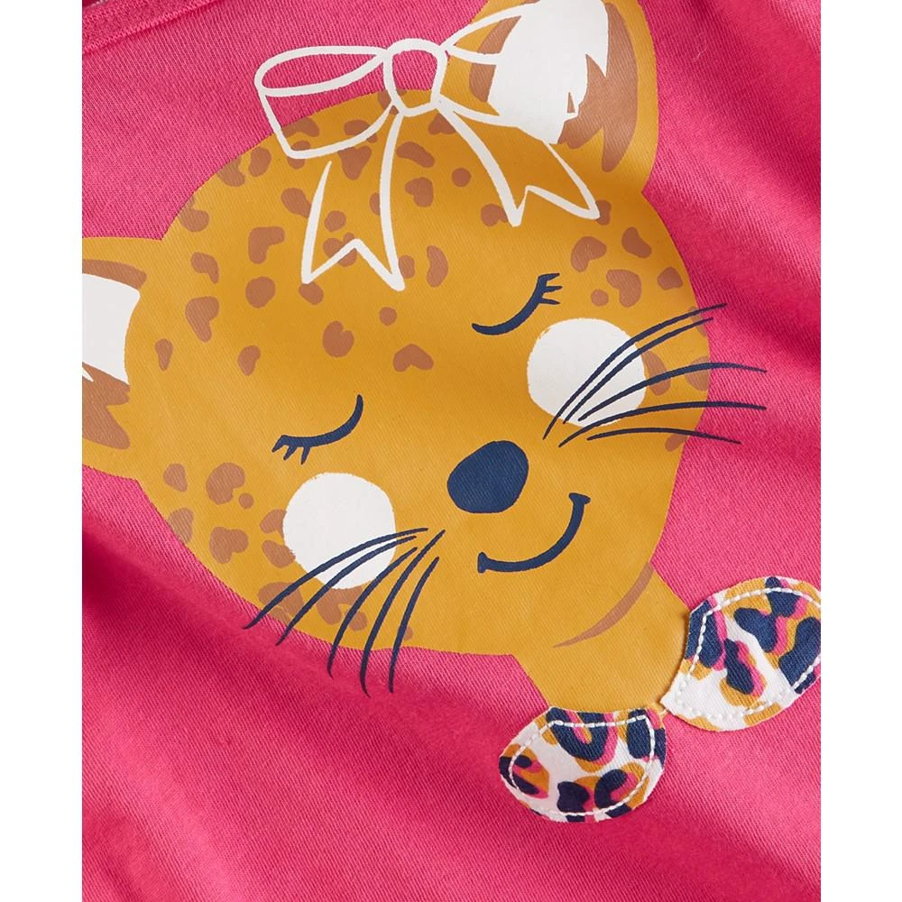 商品First Impressions|Baby Girls Cheetah Graphic Shirt, Created for Macy's,价格¥15,第3张图片详细描述