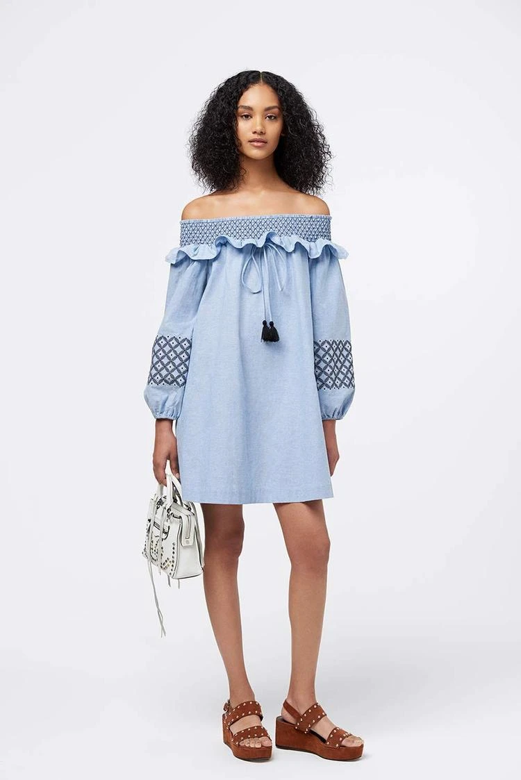 商品Rebecca Minkoff|Goldie连衣裙,价格¥584,第1张图片