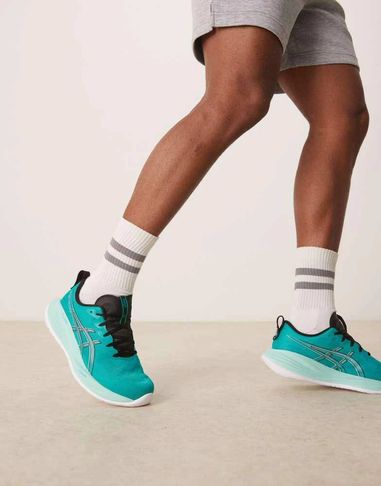 商品Asics|Asics Gel-Cumulus 27 running trainers in wave teal and illuminate mint,价格¥1451,第5张图片详细描述