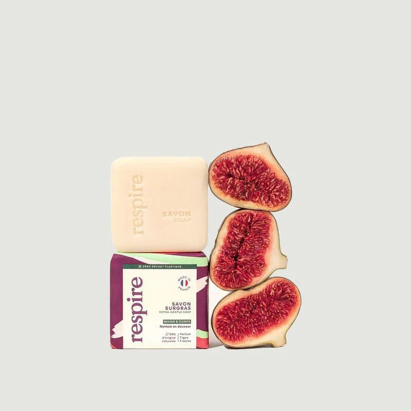商品Respire|Fresh Fig Surgras Soap 100gr Figue Fraîche RESPIRE,价格¥49,第1张图片