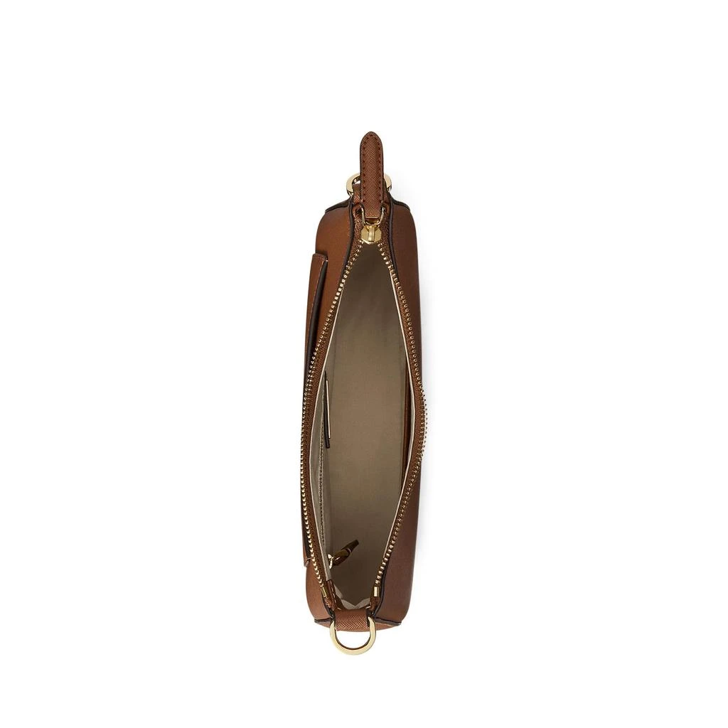 商品Ralph Lauren|Crosshatch Leather Medium Danni Shoulder Bag,价格¥1654,第3张图片详细描述