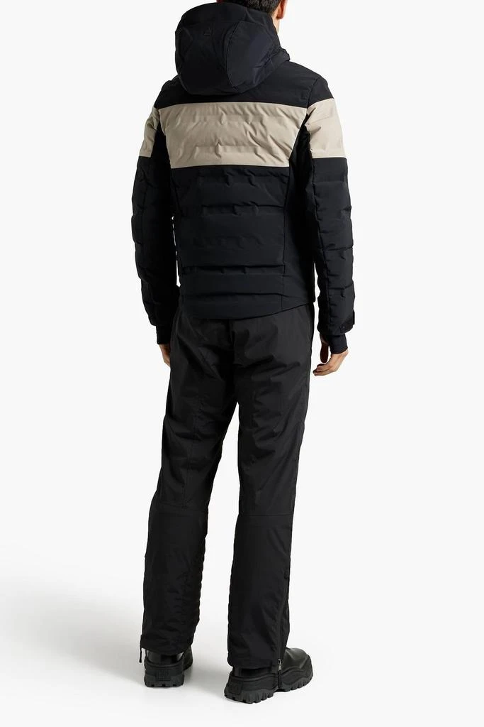 商品AZTECH|Two-tone hooded down ski jacket,价格¥6179,第3张图片详细描述